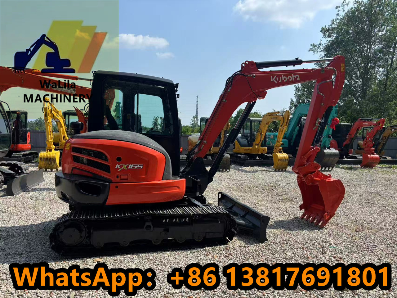 KUBOTA KX165-5 - Miniexcavadora: foto 1 KUBOTA KX165-5 - Miniexcavadora: foto 1