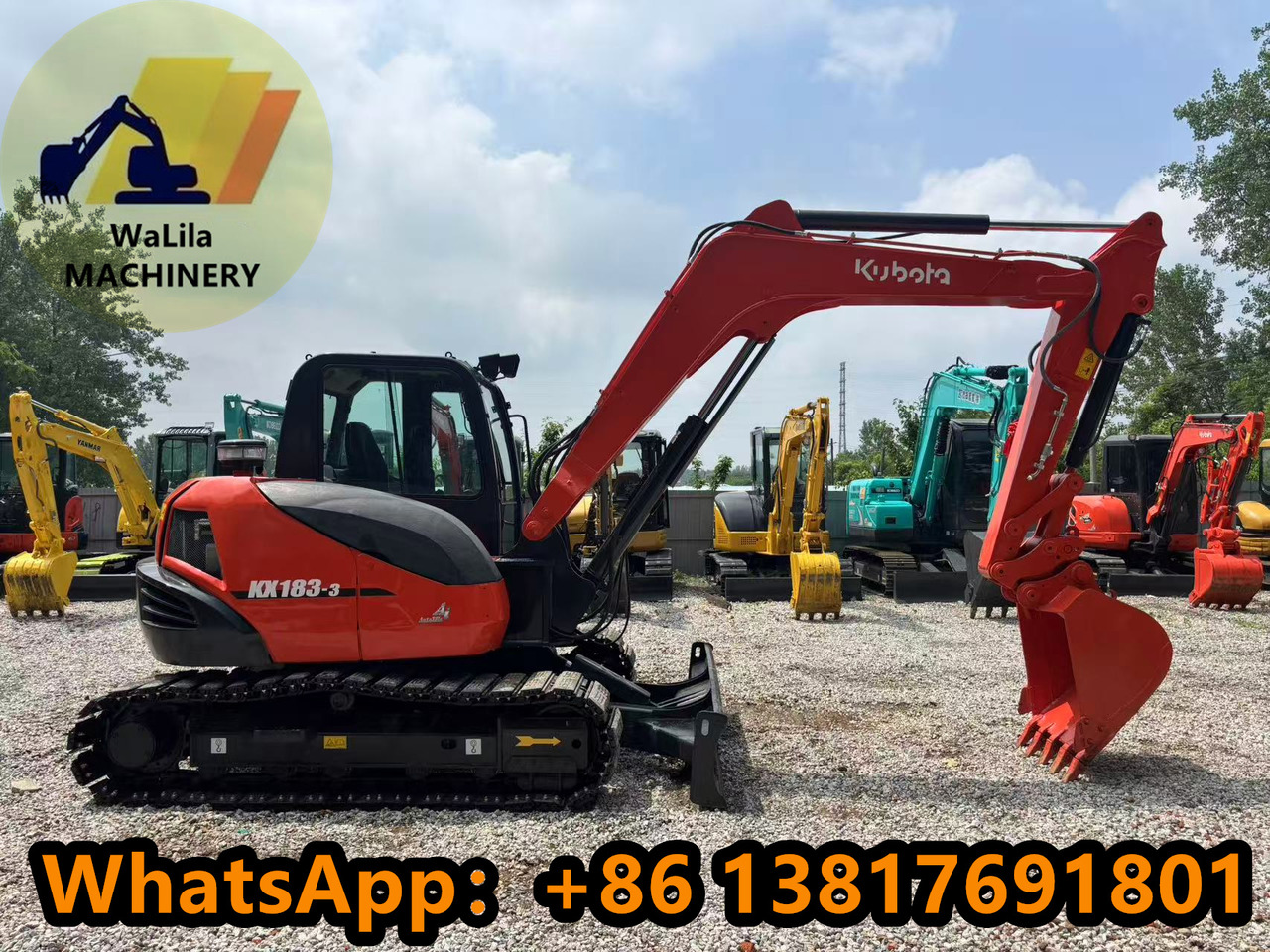 KUBOTA KX183-5 - Miniexcavadora: foto 1 KUBOTA KX183-5 - Miniexcavadora: foto 1