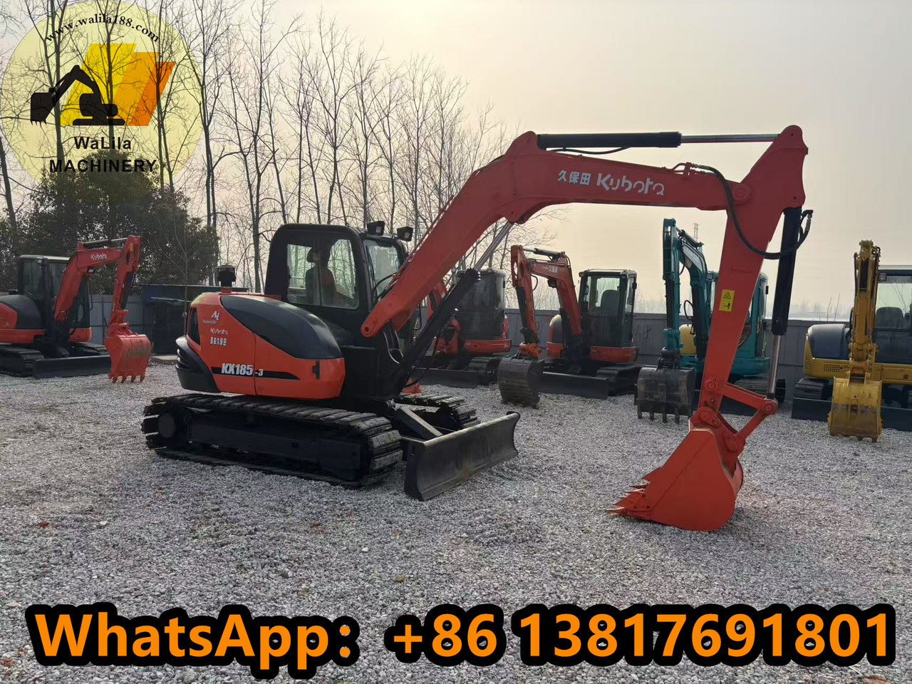 KUBOTA KX185 - Miniexcavadora: foto 3 KUBOTA KX185 - Miniexcavadora: foto 3