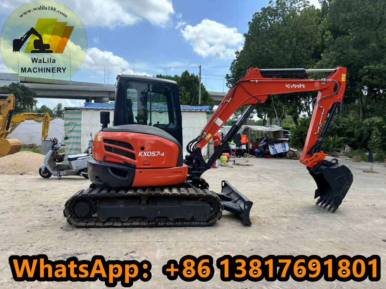 KUBOTA Kx057-4 - Miniexcavadora: foto 1 KUBOTA Kx057-4 - Miniexcavadora: foto 1