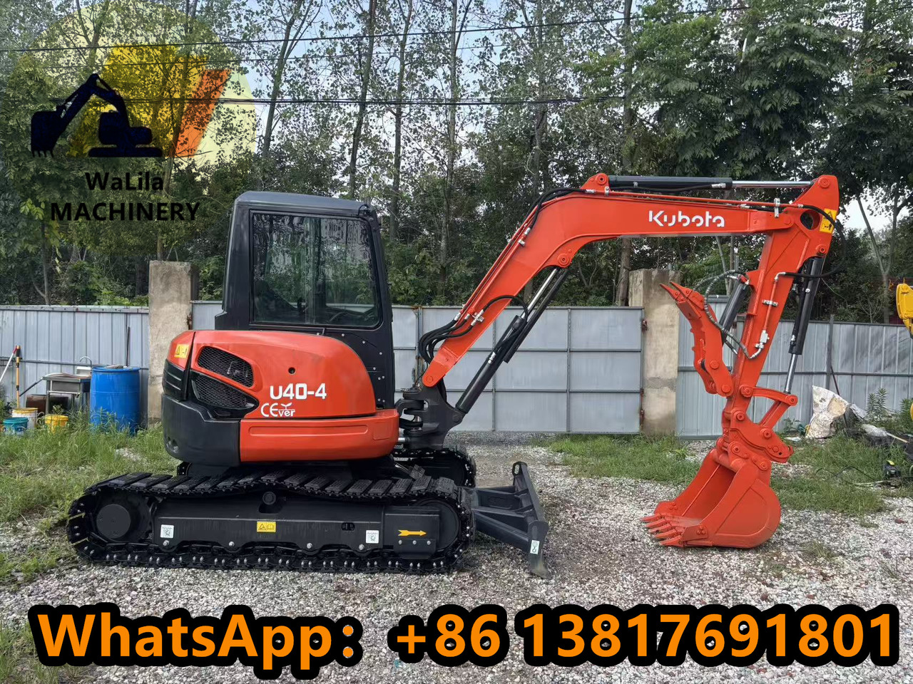 KUBOTA U40 - Miniexcavadora: foto 1 KUBOTA U40 - Miniexcavadora: foto 1