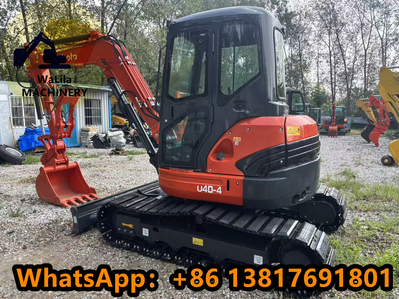 KUBOTA U40 - Miniexcavadora: foto 3 KUBOTA U40 - Miniexcavadora: foto 3