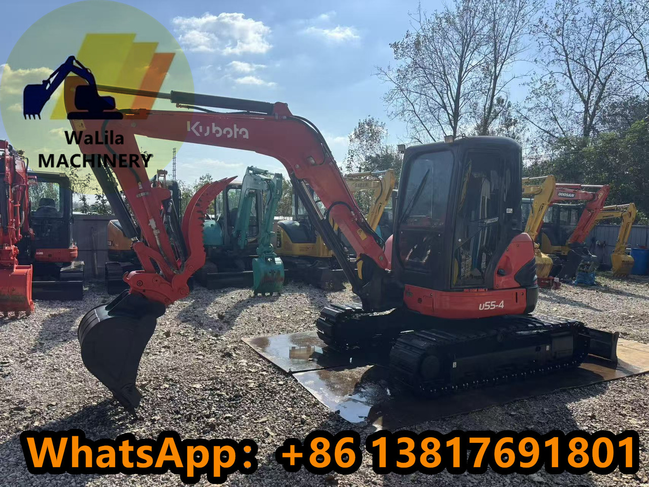 KUBOTA U55-4 - Miniexcavadora: foto 2 KUBOTA U55-4 - Miniexcavadora: foto 2