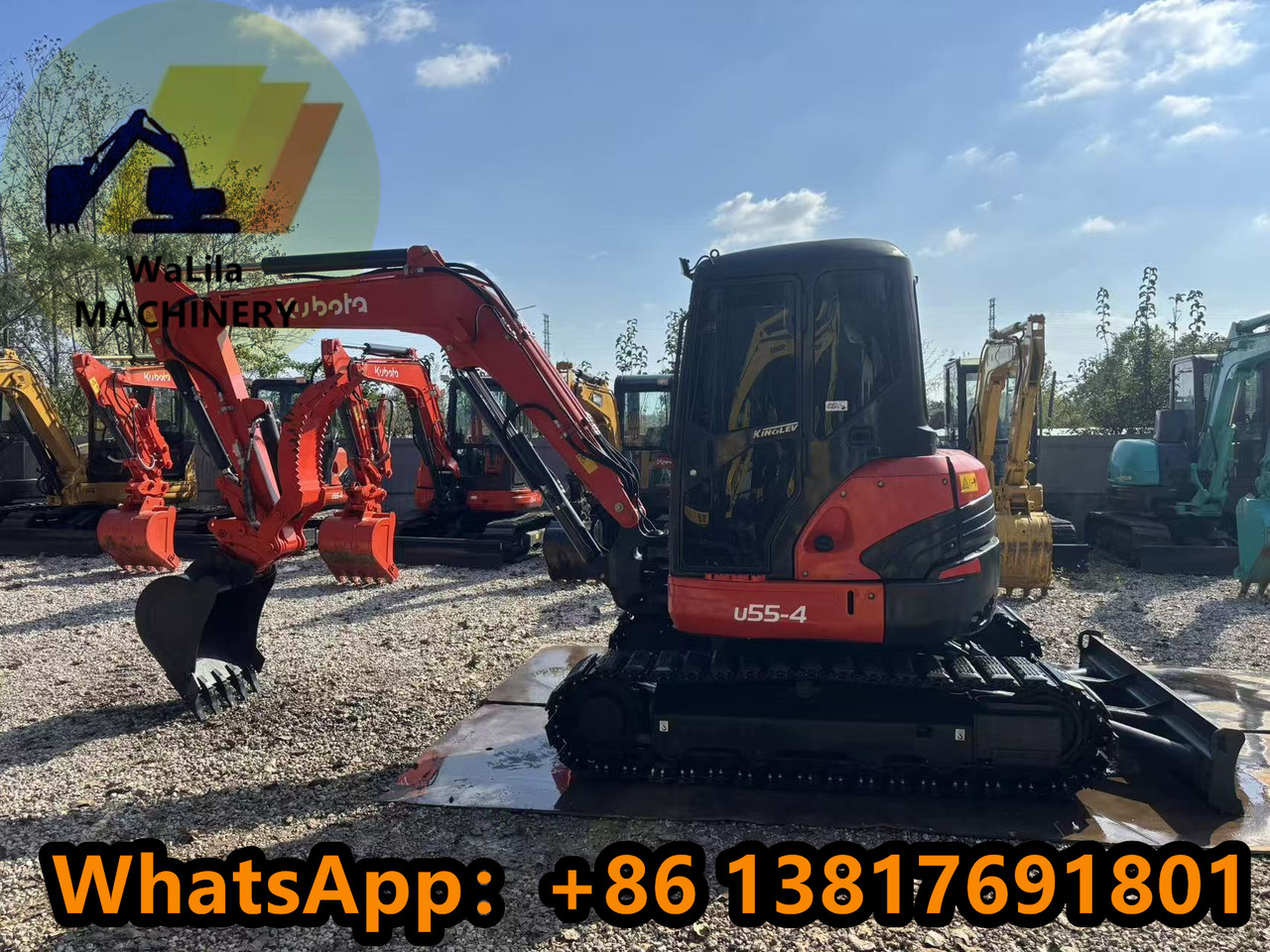 KUBOTA U55-4 - Miniexcavadora: foto 3 KUBOTA U55-4 - Miniexcavadora: foto 3