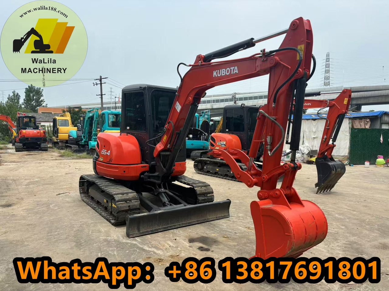 KUBOTA U55 - Miniexcavadora: foto 4 KUBOTA U55 - Miniexcavadora: foto 4