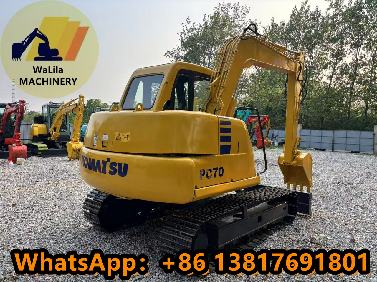 Komatsu 70-6 - Miniexcavadora: foto 3 Komatsu 70-6 - Miniexcavadora: foto 3