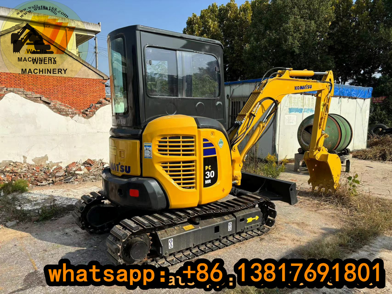 Komatsu PC 30 MR-3 Komatsu 30, Komatsu 35-3 - Miniexcavadora: foto 5 Komatsu PC 30 MR-3 Komatsu 30, Komatsu 35-3 - Miniexcavadora: foto 5