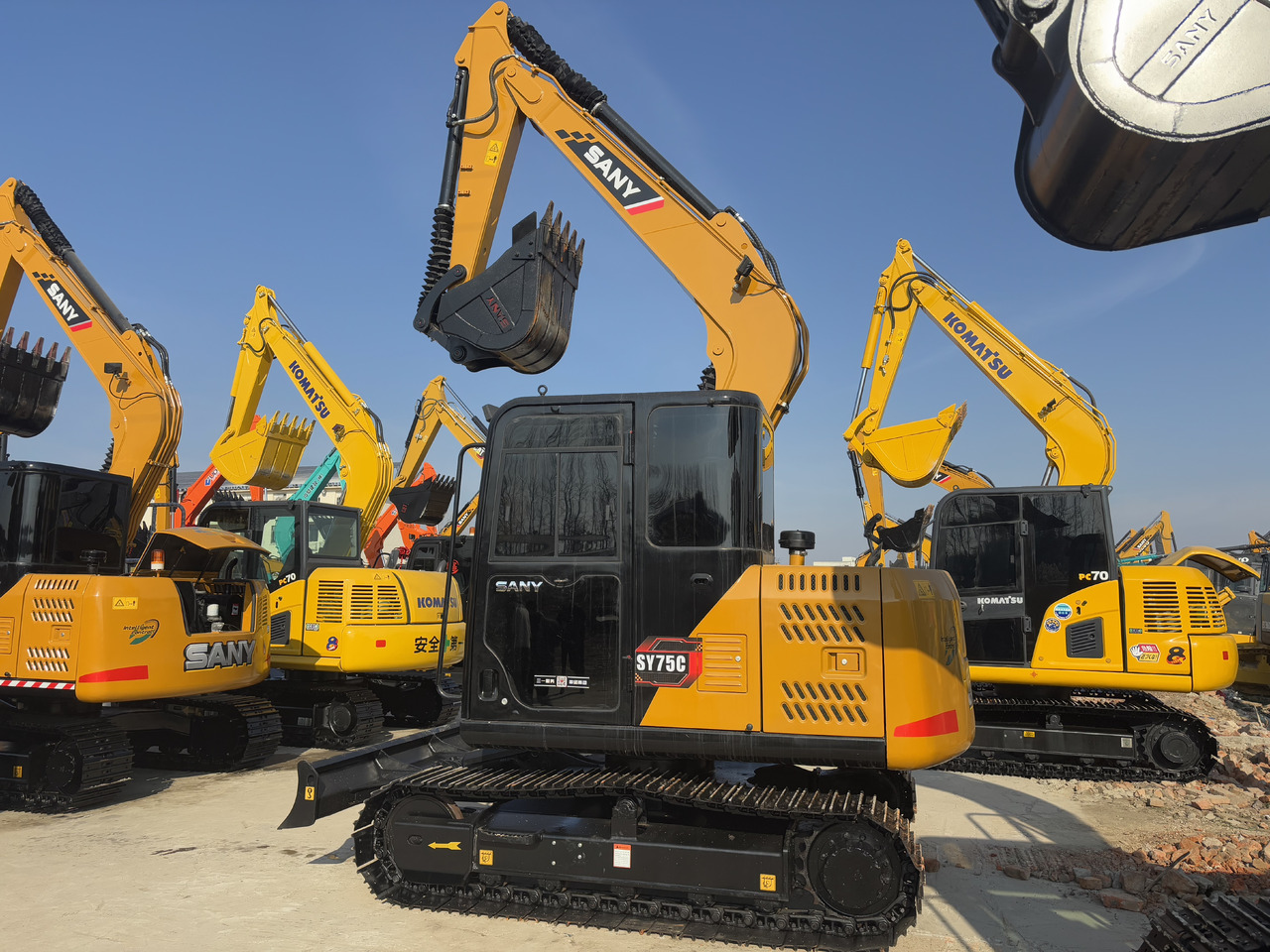 SANY SAY75 - Miniexcavadora: foto 3 SANY SAY75 - Miniexcavadora: foto 3