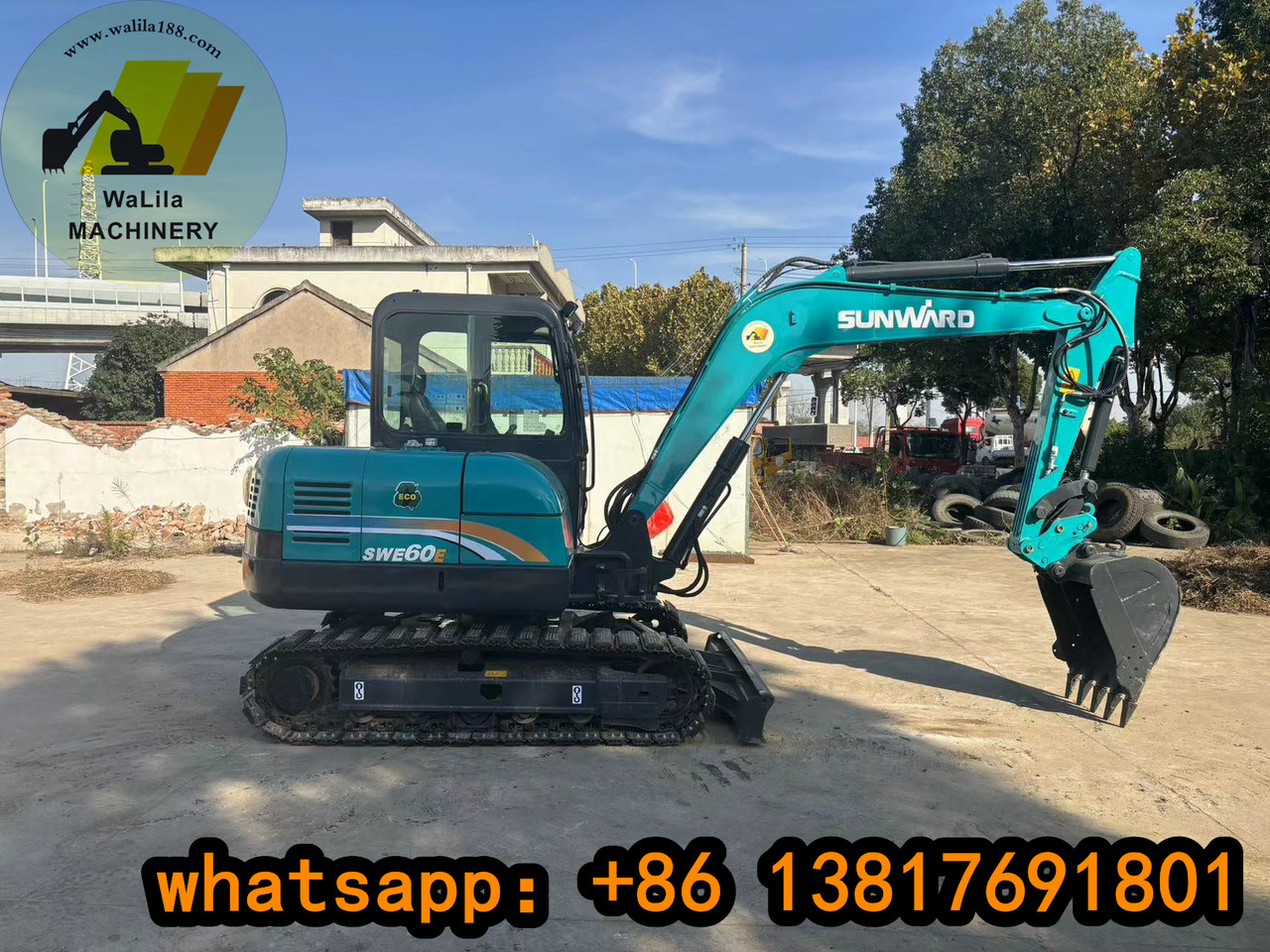 SUNWARD SWE60 SWE70 - Miniexcavadora: foto 1 SUNWARD SWE60 SWE70 - Miniexcavadora: foto 1