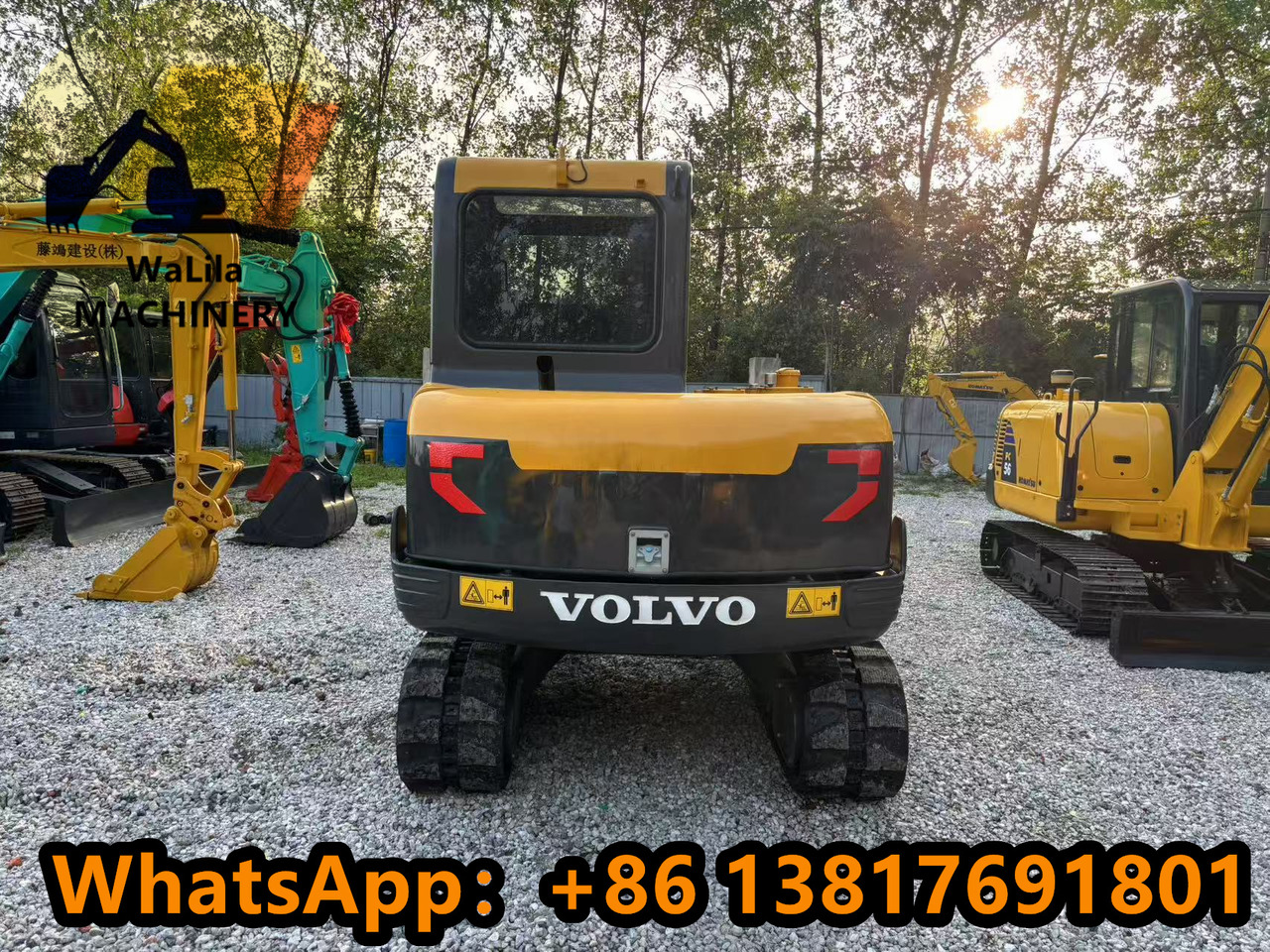 VOLVO EC55 Rubber track version - Miniexcavadora: foto 5 VOLVO EC55 Rubber track version - Miniexcavadora: foto 5
