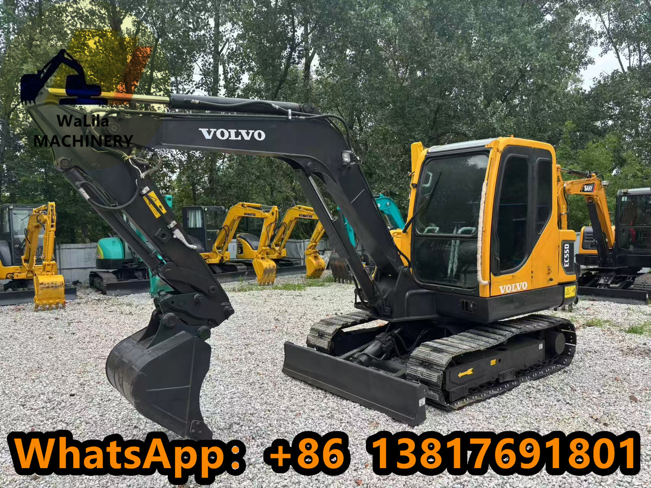 Volvo EC55D - Miniexcavadora: foto 4 Volvo EC55D - Miniexcavadora: foto 4
