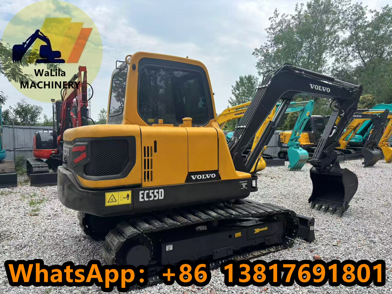Volvo EC55D - Miniexcavadora: foto 3 Volvo EC55D - Miniexcavadora: foto 3