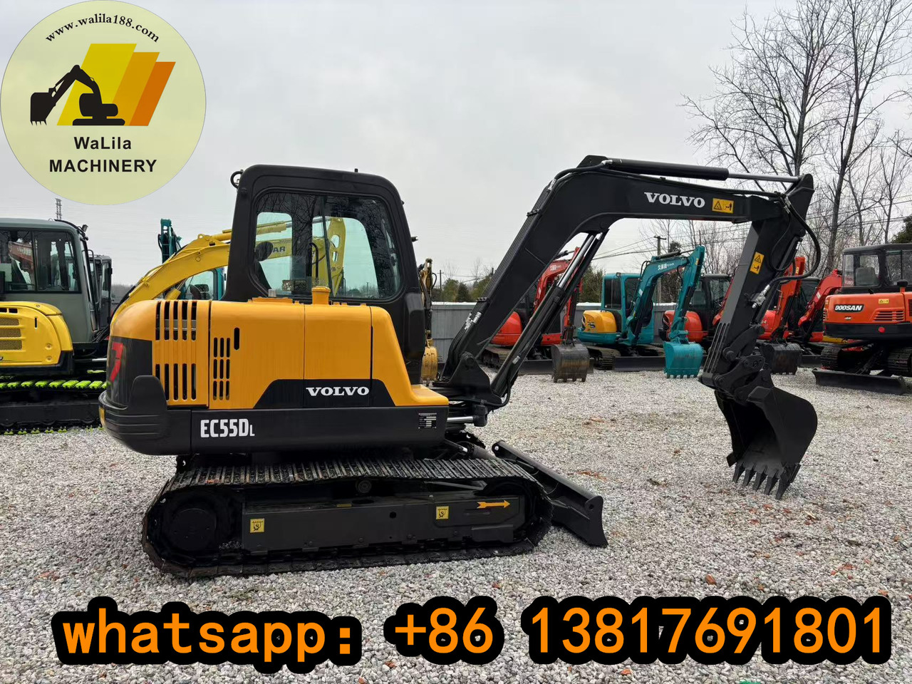 Volvo EC55D - Miniexcavadora: foto 1 Volvo EC55D - Miniexcavadora: foto 1
