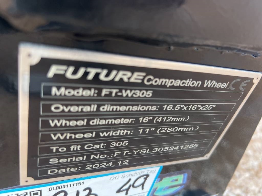 Future FT-W3054 Compaction Wheel - Rodillo: foto 3 Future FT-W3054 Compaction Wheel - Rodillo: foto 3