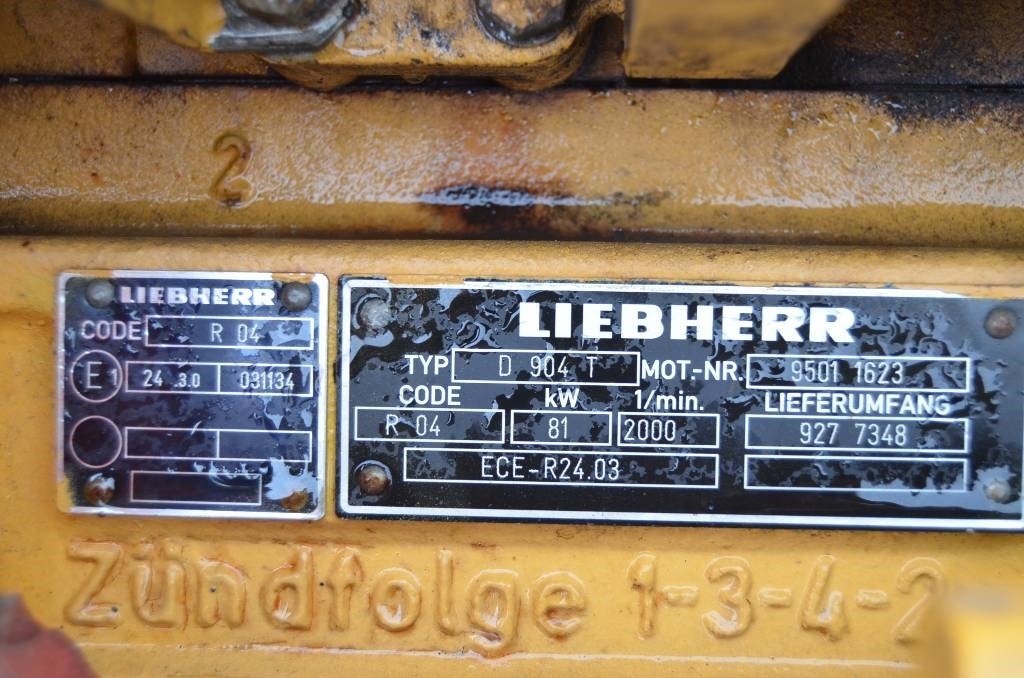 Liebherr D904 T - Motor para Maquinaria de construcción: foto 3 Liebherr D904 T - Motor para Maquinaria de construcción: foto 3