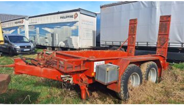 Langendorf 2-Achser Tieflader mit Rampen - Remolque góndola rebajadas: foto 4 Langendorf 2-Achser Tieflader mit Rampen - Remolque góndola rebajadas: foto 4