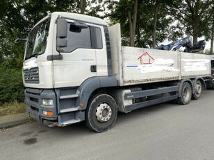 Camión caja abierta, Camión grúa MAN 26.320 Pritsche mit Kran Tirre 170: foto 1