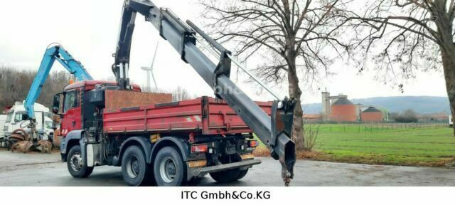 MAN 26.440TGS Kipper+Kran Meiller/Stahl - Camión volquete, Camión grúa: foto 4 MAN 26.440TGS Kipper+Kran Meiller/Stahl - Camión volquete, Camión grúa: foto 4