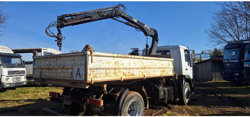 Camión volquete, Camión grúa MAN TGM 18.220 4x2 3.S-Kipper mit Kran: foto 6