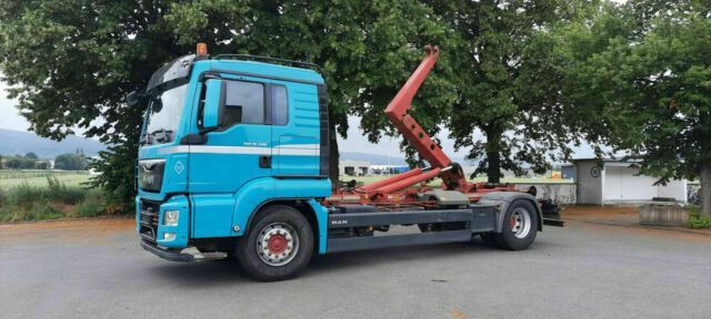 MAN TGS 18.440 Abroller mit Funk +Kran vor - Camión multibasculante, Camión grúa: foto 5 MAN TGS 18.440 Abroller mit Funk +Kran vor - Camión multibasculante, Camión grúa: foto 5
