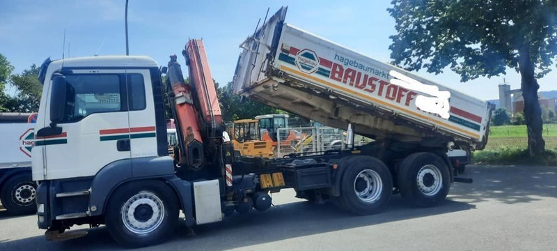 MAN TGS 26.400 Kipper Mit Kran/Funk - Camión caja abierta, Camión grúa: foto 3 MAN TGS 26.400 Kipper Mit Kran/Funk - Camión caja abierta, Camión grúa: foto 3