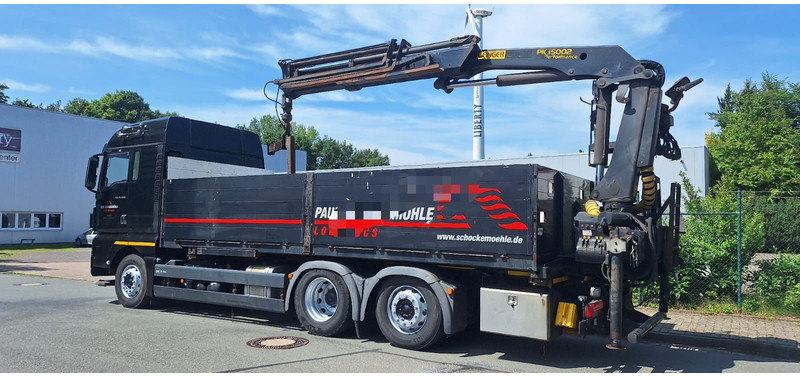 MAN TGX 26.440 6x2 LLW Pritsche mit Kran Palfinge - Camión caja abierta, Camión grúa: foto 3 MAN TGX 26.440 6x2 LLW Pritsche mit Kran Palfinge - Camión caja abierta, Camión grúa: foto 3