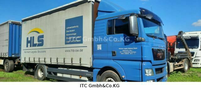 MAN TGX18.400 Pritsche Plane - Camión lona: foto 1 MAN TGX18.400 Pritsche Plane - Camión lona: foto 1