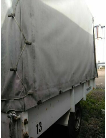 MEUSBURGER Moessbauer Hänger mit Flaschenzug /Kran/Ladehilf - Remolque con toldo: foto 2 MEUSBURGER Moessbauer Hänger mit Flaschenzug /Kran/Ladehilf - Remolque con toldo: foto 2