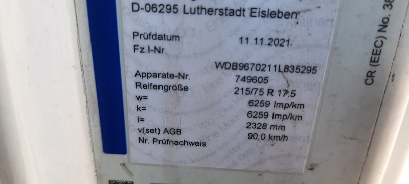 Mercedes-Benz 816 Atego 4x2 Plane Spriegel Klima - Camión lona: foto 3 Mercedes-Benz 816 Atego 4x2 Plane Spriegel Klima - Camión lona: foto 3