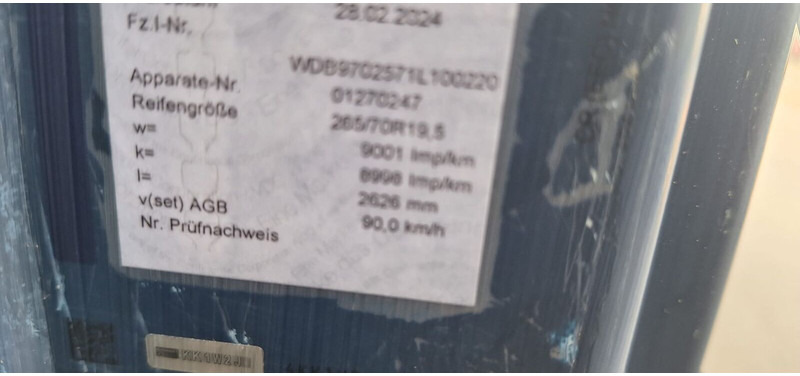 Camión caja cerrada Mercedes-Benz Atego 1223: foto 7