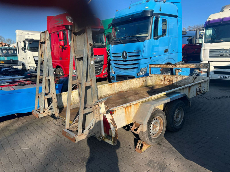 OBERMAIER Tieflader 2 Achser - Remolque plataforma/ Caja abierta: foto 1 OBERMAIER Tieflader 2 Achser - Remolque plataforma/ Caja abierta: foto 1