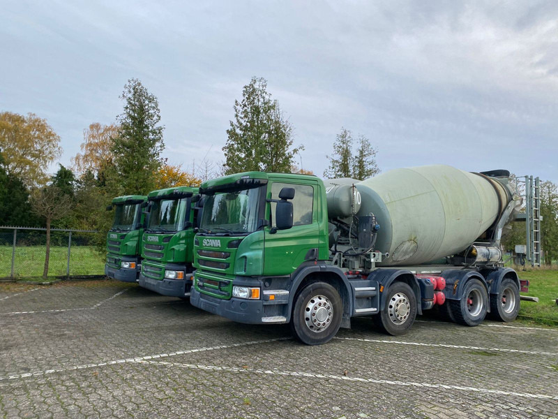 Scania 2x P360 Betonmischer 8x4 Blatt/Blatt E6 2 stück - Camión hormigonera: foto 4 Scania 2x P360 Betonmischer 8x4 Blatt/Blatt E6 2 stück - Camión hormigonera: foto 4