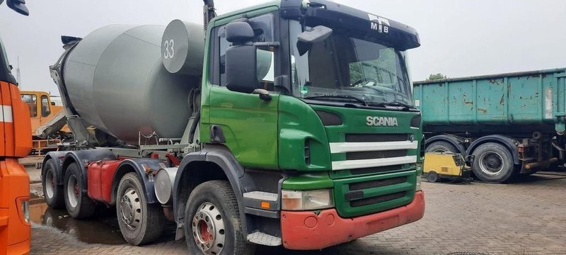 Camión hormigonera Scania P340PS 4-Achser 8x4 Betonmischer Euro:4: foto 9