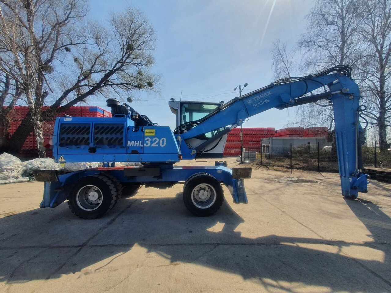 Manipulador de materiales Fuchs MHL 320 D MZS: foto 6
