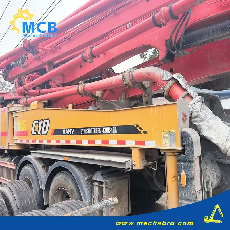 Camión bomba de hormigón SANY SYM5330THRIF: foto 10 Camión bomba de hormigón SANY SYM5330THRIF: foto 10