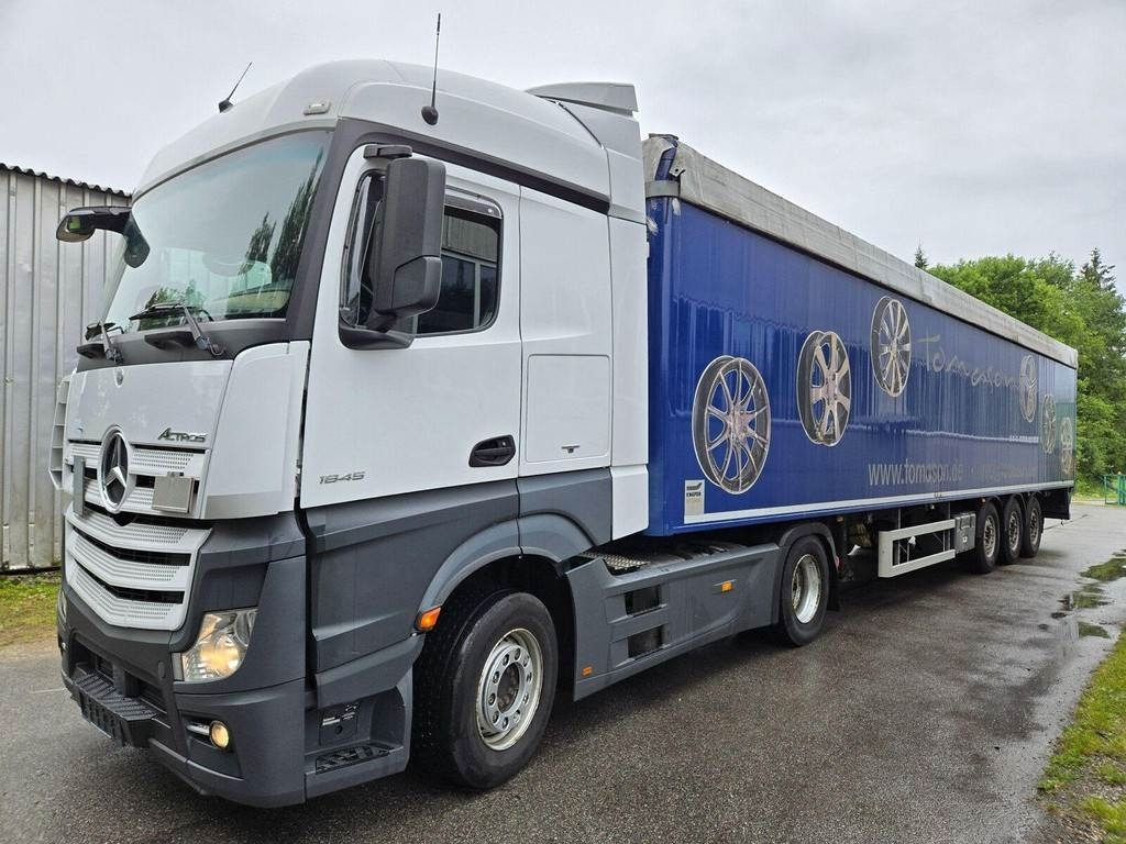 Mercedes-Benz ACTROS 1845 4X2 HYDRAULICS + KNAPEN TRAILER - Cabeza tractora: foto 1 Mercedes-Benz ACTROS 1845 4X2 HYDRAULICS + KNAPEN TRAILER - Cabeza tractora: foto 1