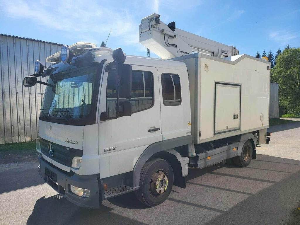 Mercedes-Benz ATEGO 822/ RUTHMANN STEIGER TK145 - Camión con plataforma elevadora: foto 1 Mercedes-Benz ATEGO 822/ RUTHMANN STEIGER TK145 - Camión con plataforma elevadora: foto 1