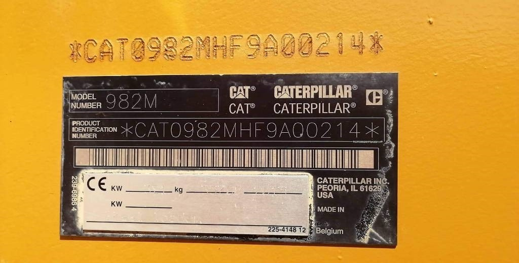 CAT 982 M - Cargadora de ruedas: foto 4 CAT 982 M - Cargadora de ruedas: foto 4