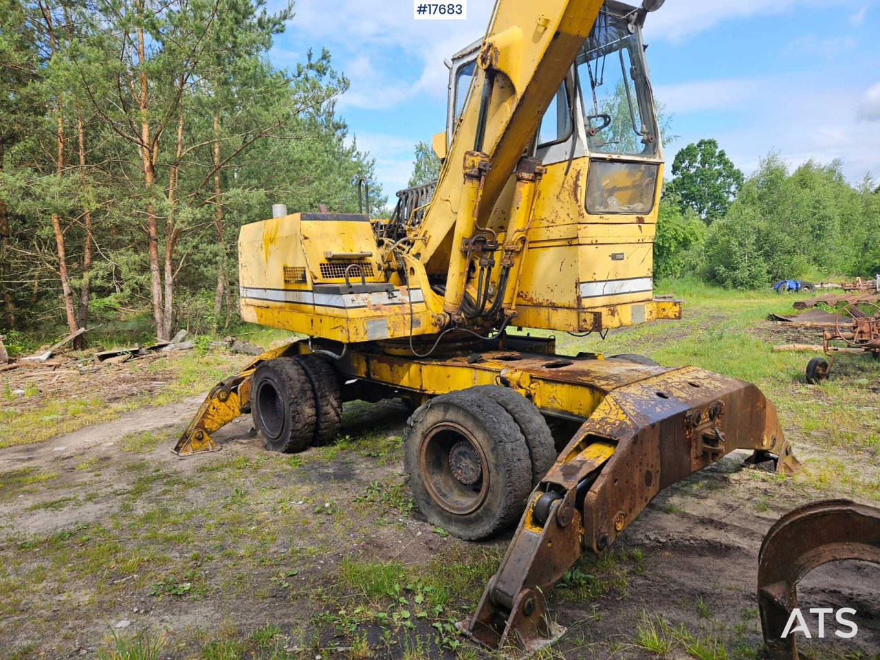 Manipulador de materiales 1988 Liebherr  912: foto 9