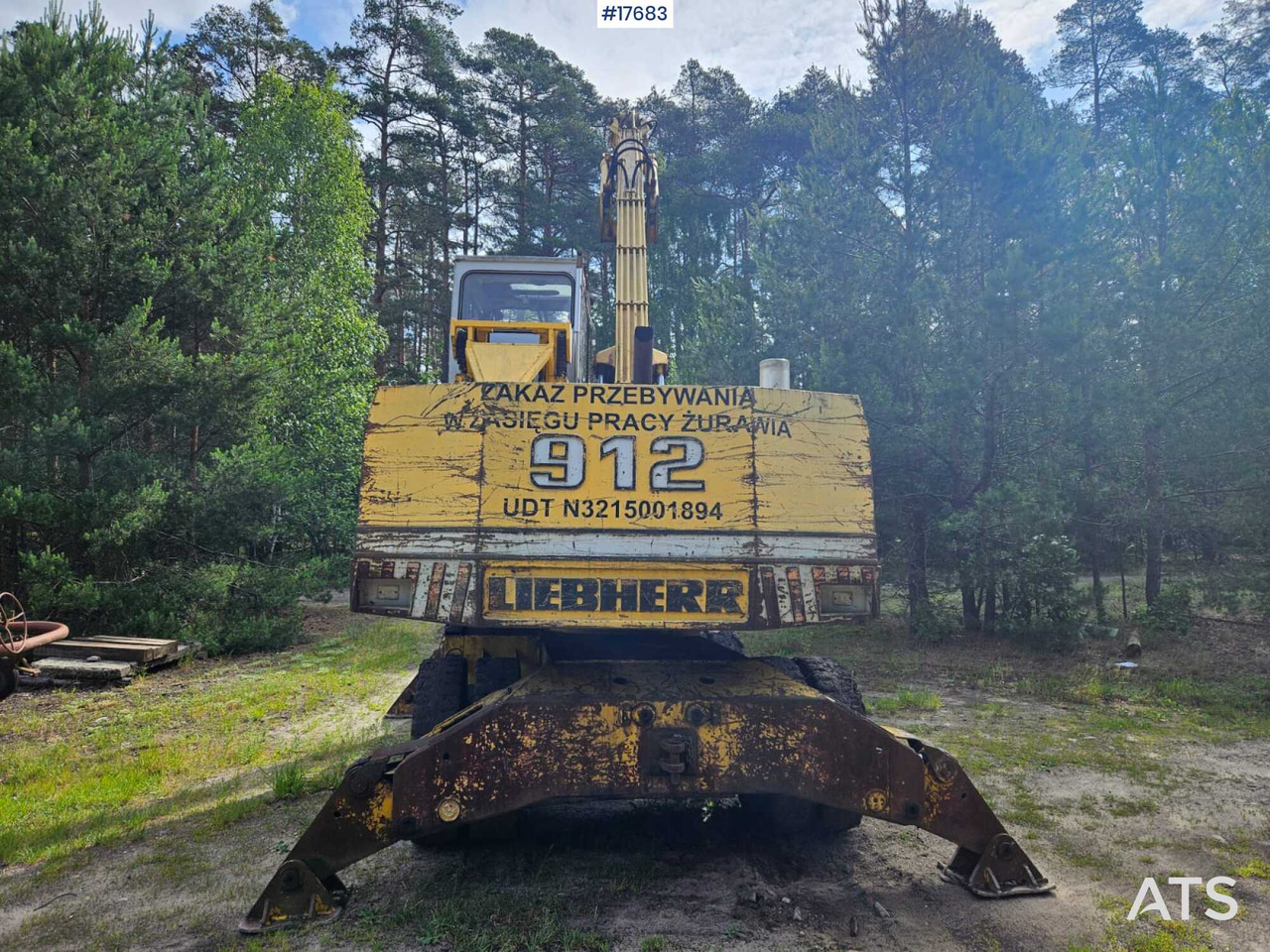 Manipulador de materiales 1988 Liebherr  912: foto 7