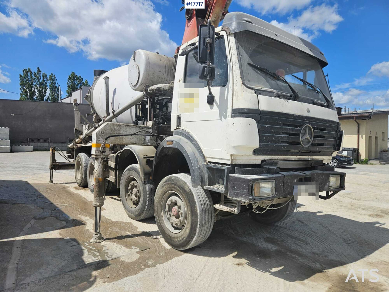 1997 Mercedes-Benz 3734 - Camión hormigonera con bomba: foto 4 1997 Mercedes-Benz 3734 - Camión hormigonera con bomba: foto 4