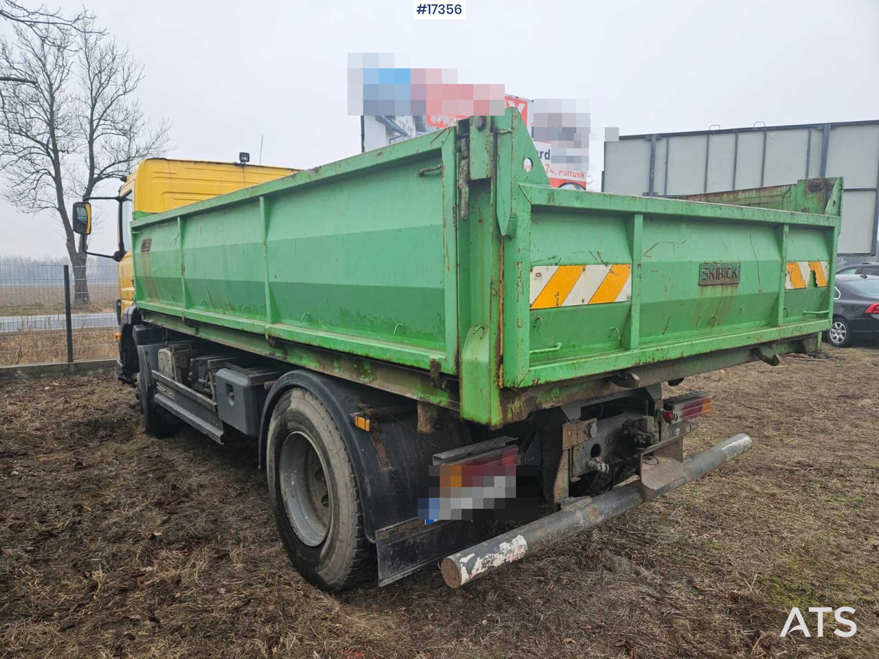 2003 Mercedes-Benz Atego 1823 - Camión volquete: foto 5 2003 Mercedes-Benz Atego 1823 - Camión volquete: foto 5