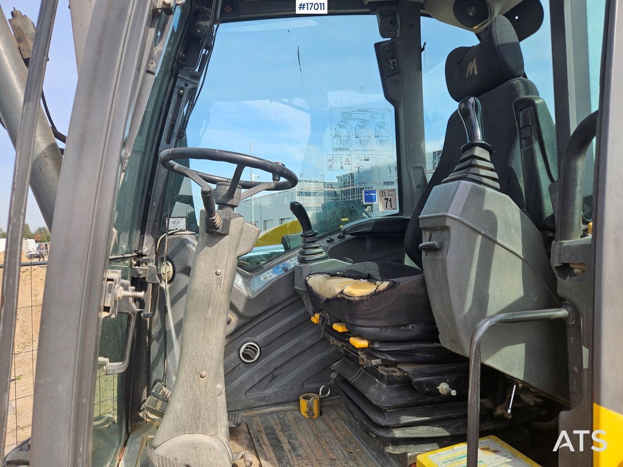 Excavadora de ruedas 2007 Mecalac 714MW z czterema akcesoriami: foto 10