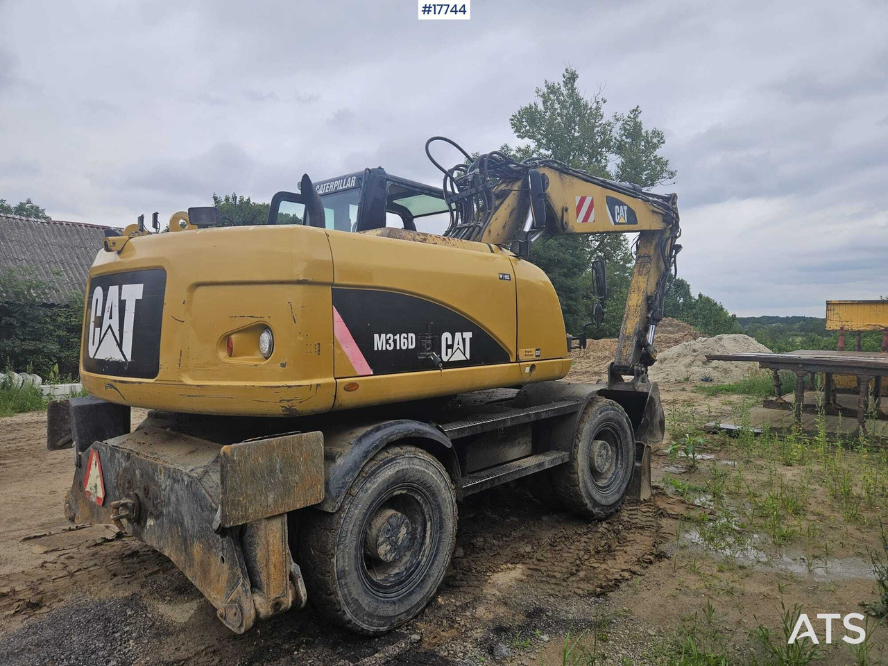 2008 CAT M316D - Excavadora de ruedas: foto 4 2008 CAT M316D - Excavadora de ruedas: foto 4