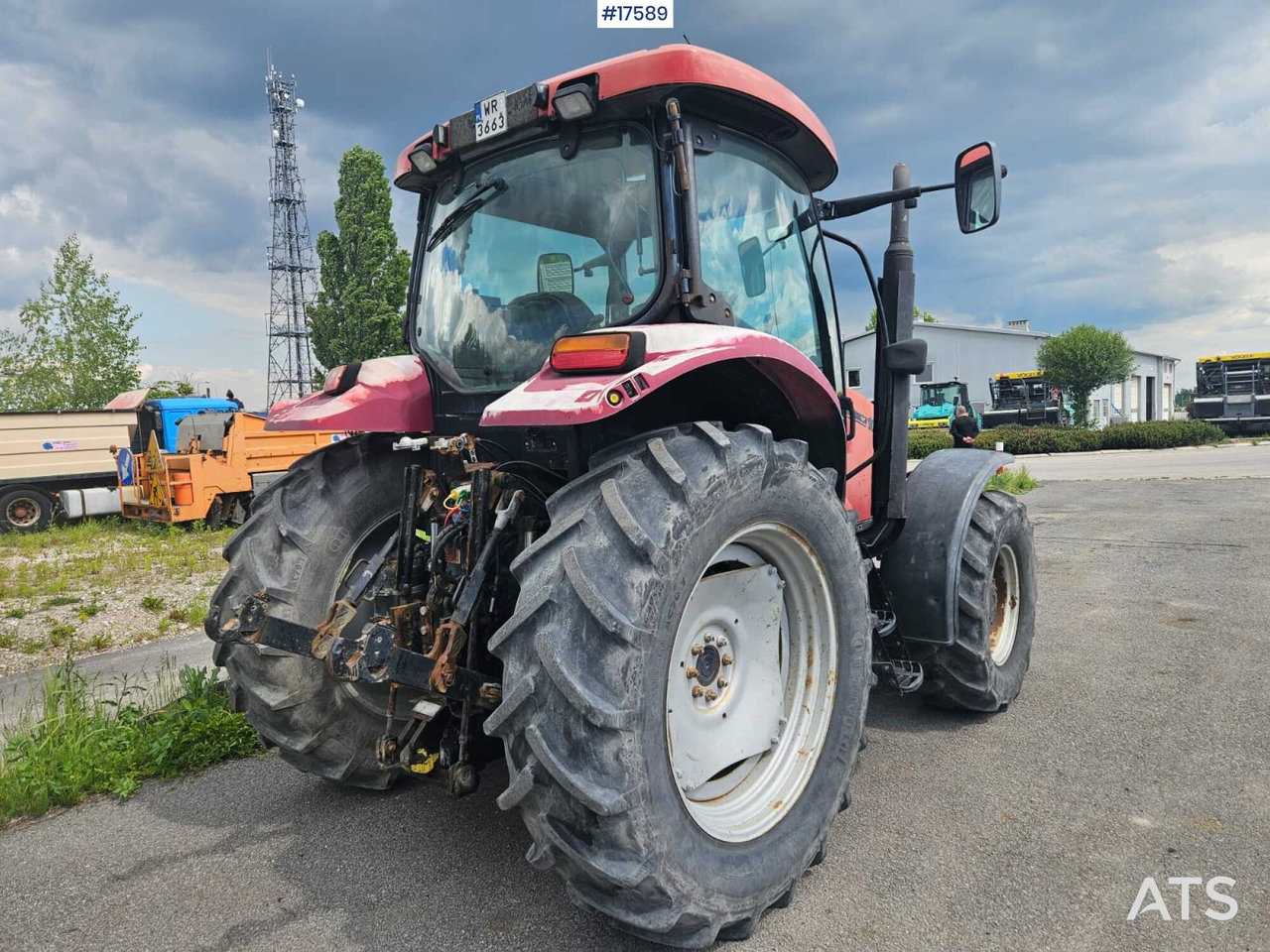 Tractor 2008 Case Maxxum 100x: foto 7