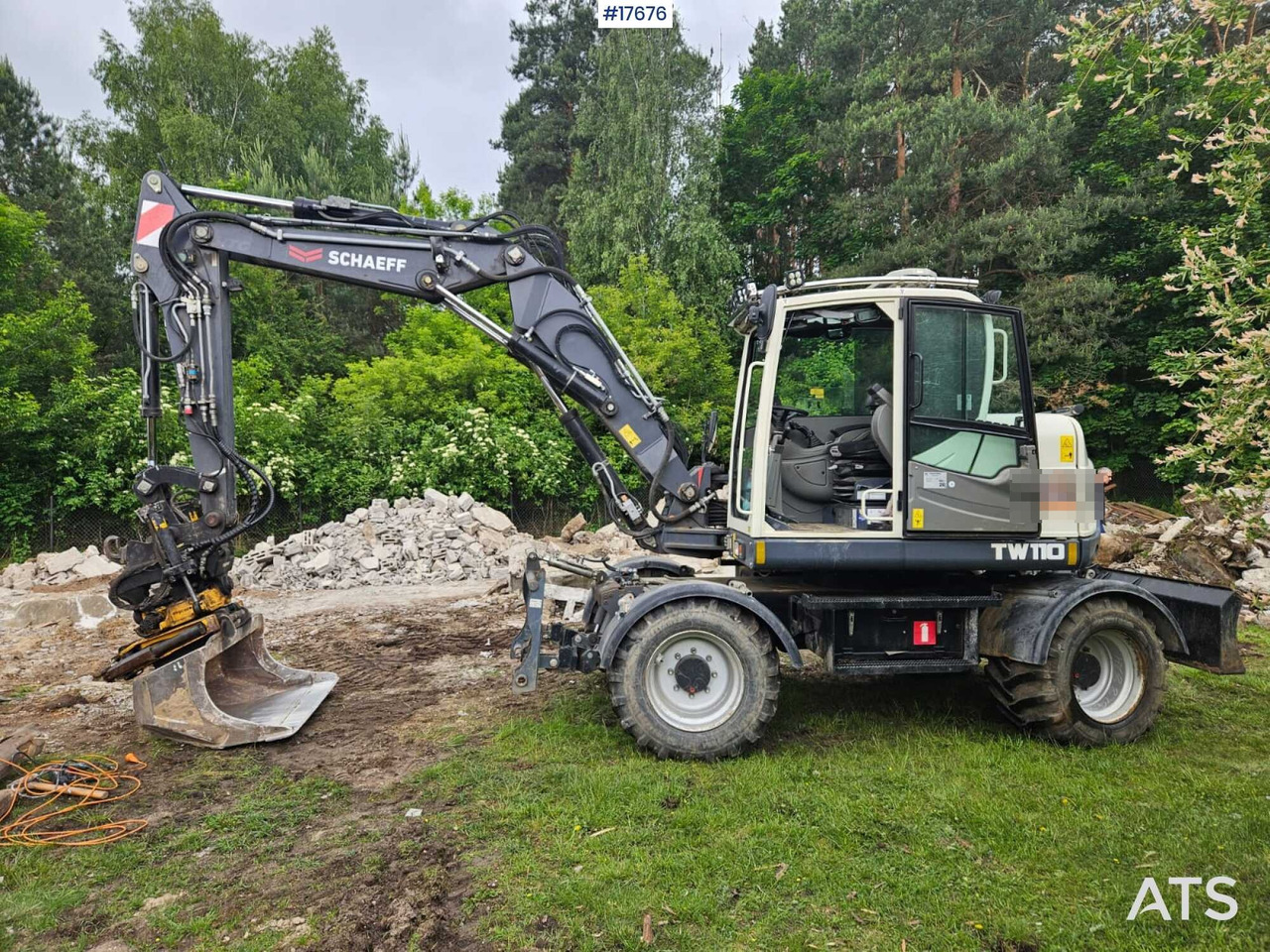 2017 Schaeff TW 110 - Excavadora de ruedas: foto 4 2017 Schaeff TW 110 - Excavadora de ruedas: foto 4