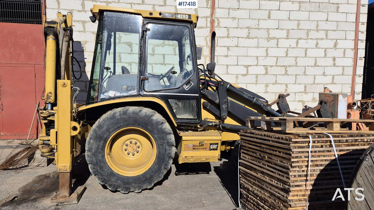 Backhoe loader CATERPILLAR 428 D 4x4 (2004) - Retroexcavadora: foto 4 Backhoe loader CATERPILLAR 428 D 4x4 (2004) - Retroexcavadora: foto 4