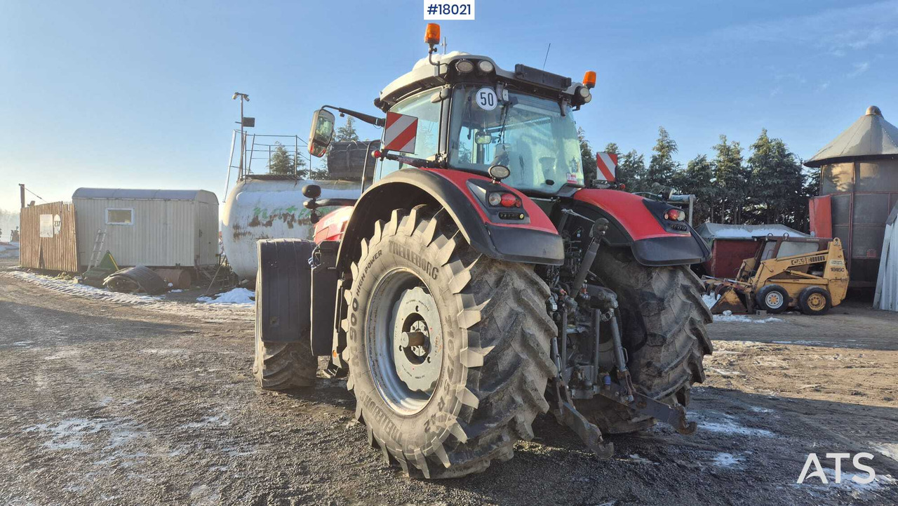 Tractor Massey Ferguson 8740S agricultural tractor (2019): foto 8