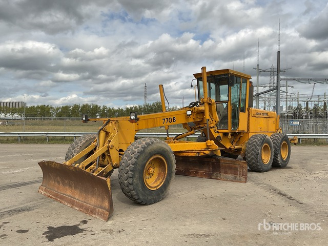 1991 John Deere 770B Motor Grader - Grader: foto 1 1991 John Deere 770B Motor Grader - Grader: foto 1