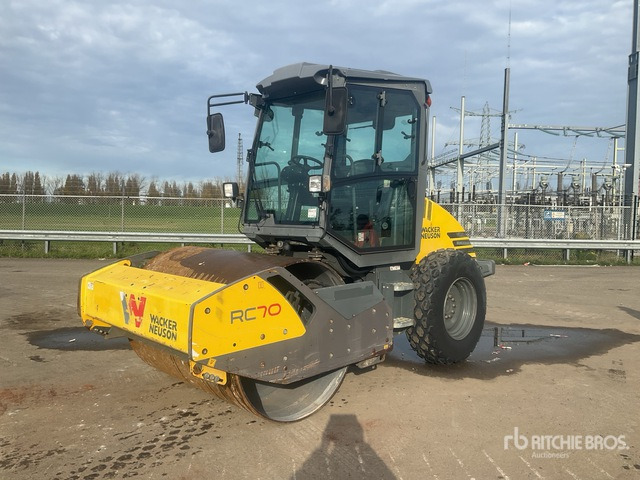 2018 Wacker Neuson RC-70 Smooth Drum Compactor - Compactador: foto 1 2018 Wacker Neuson RC-70 Smooth Drum Compactor - Compactador: foto 1
